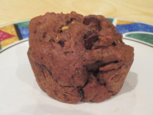 Double Chocolate Zucchini Muffins