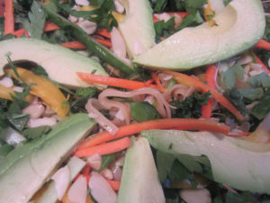 Noddle Salad Close