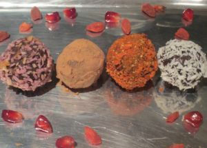 Colourful Chocolate Truffles