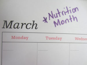 Nutrition Month