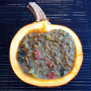Pumpkin Lentil Soup