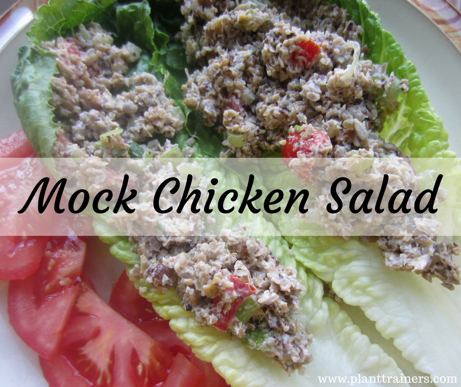 Plant-Based Mock Chicken Salad - Plant Trainers